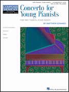 Concerto for Young Pianists piano sheet music cover